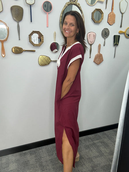 Geometric Applique Dress