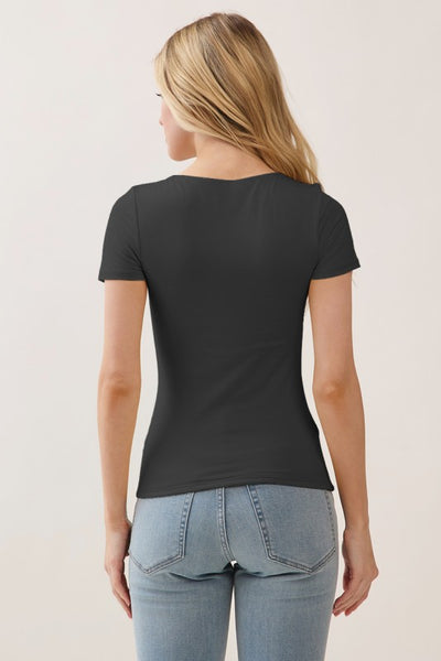 Scoop Neck Top - 4 Colors