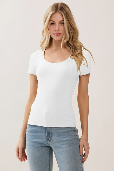 Scoop Neck Top - 4 Colors