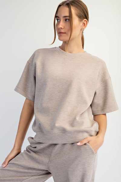 Modal Short Sleeve Top