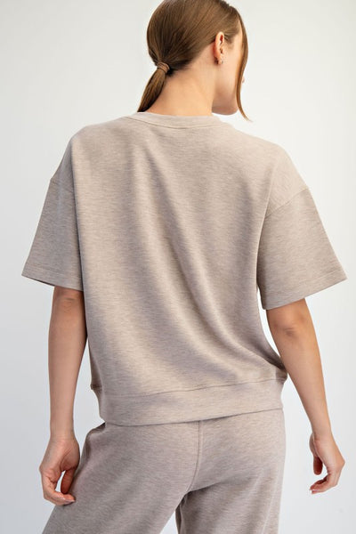 Modal Short Sleeve Top