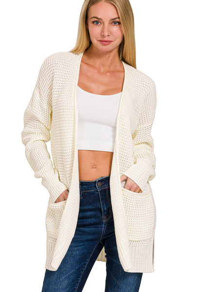 Cozy Season Cardigan - Ivory