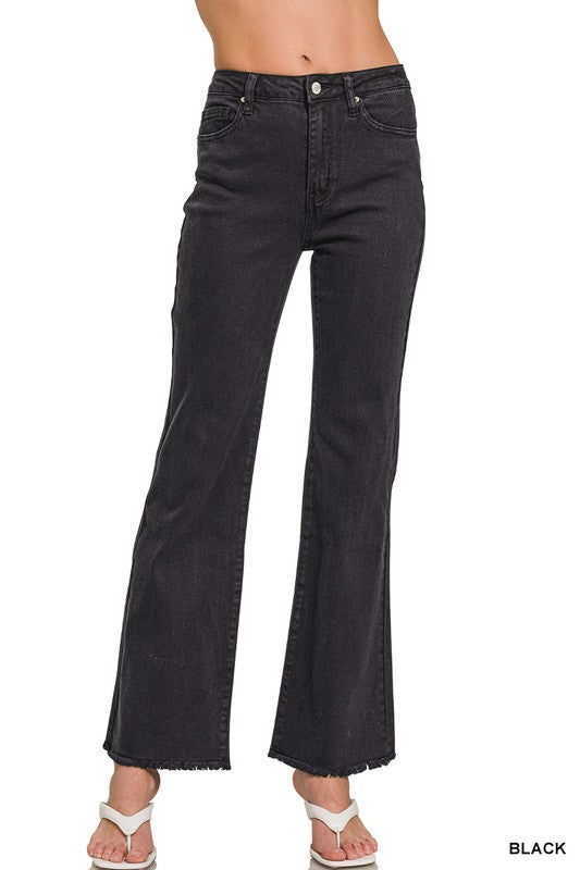 Straight Wide Leg Pants