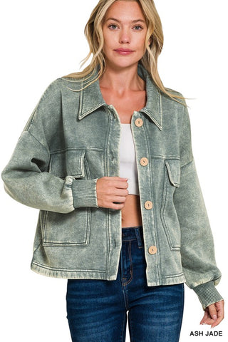 Mineral Wash Jacket