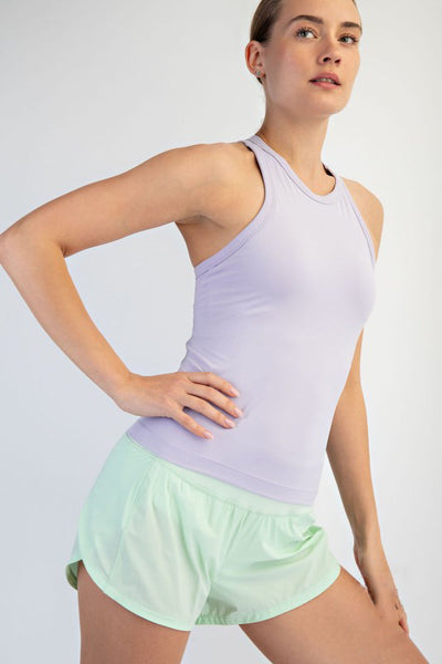 Butter Racerback Tank - Lavender Haze