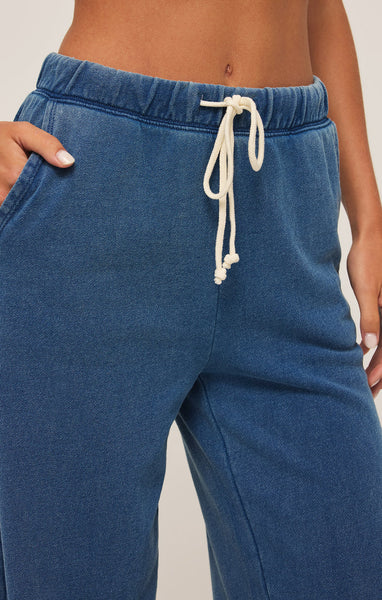Knit Denim Pant