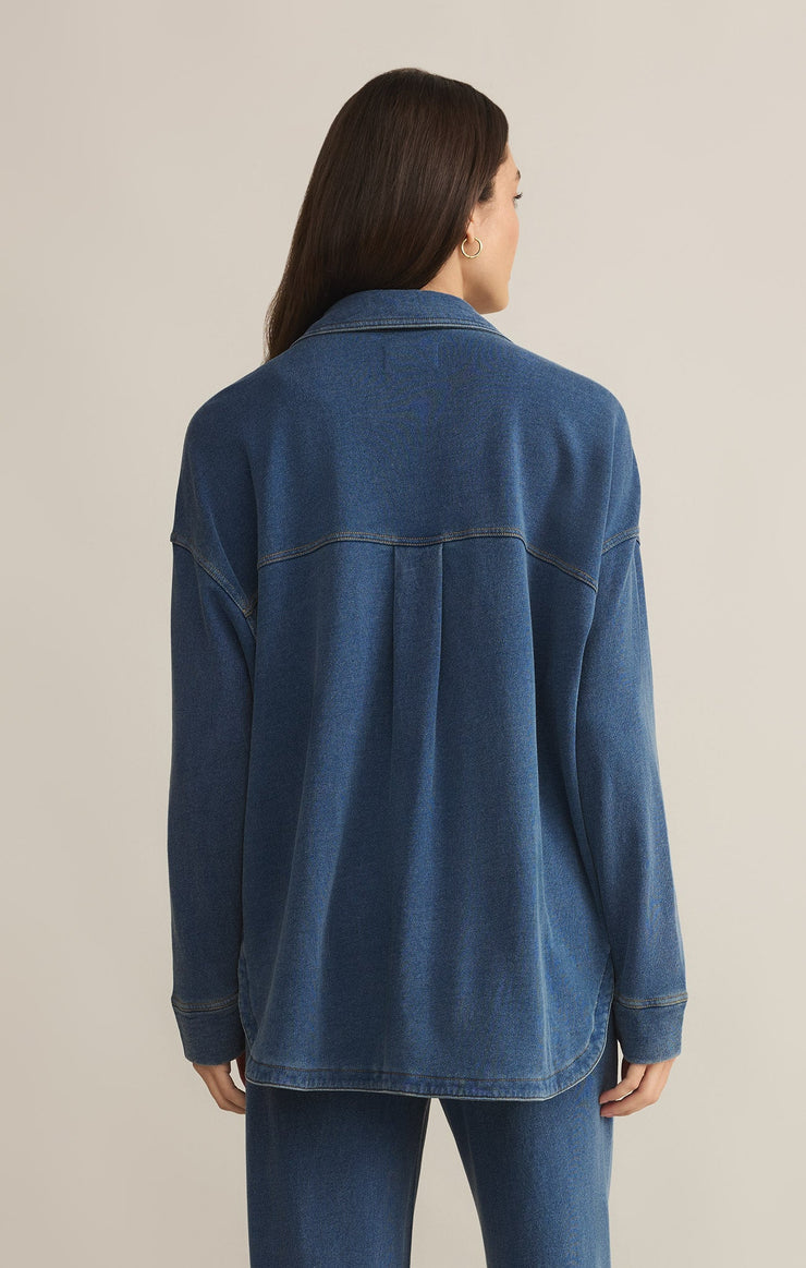 Knit Denim Jacket – Madison Paige Boutique