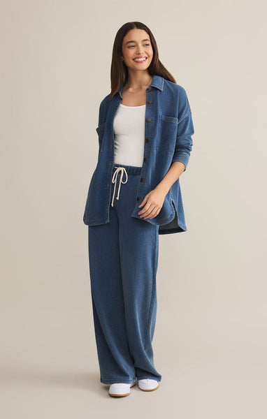 Knit Denim Jacket