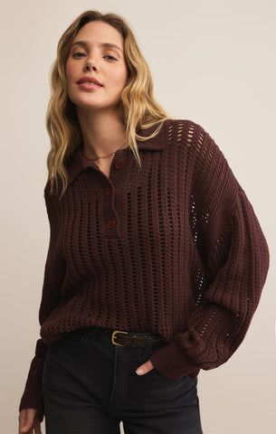 Looking Glass Polo Sweater
