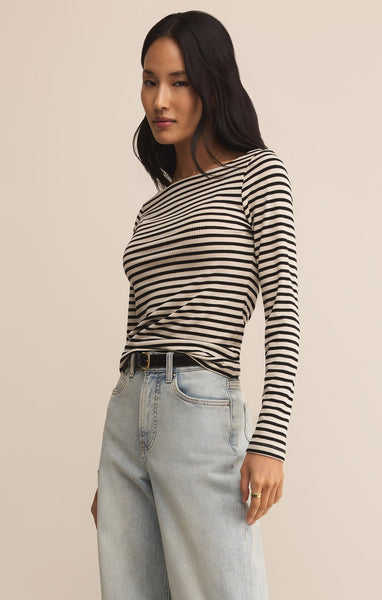 Pristine Striped Tee