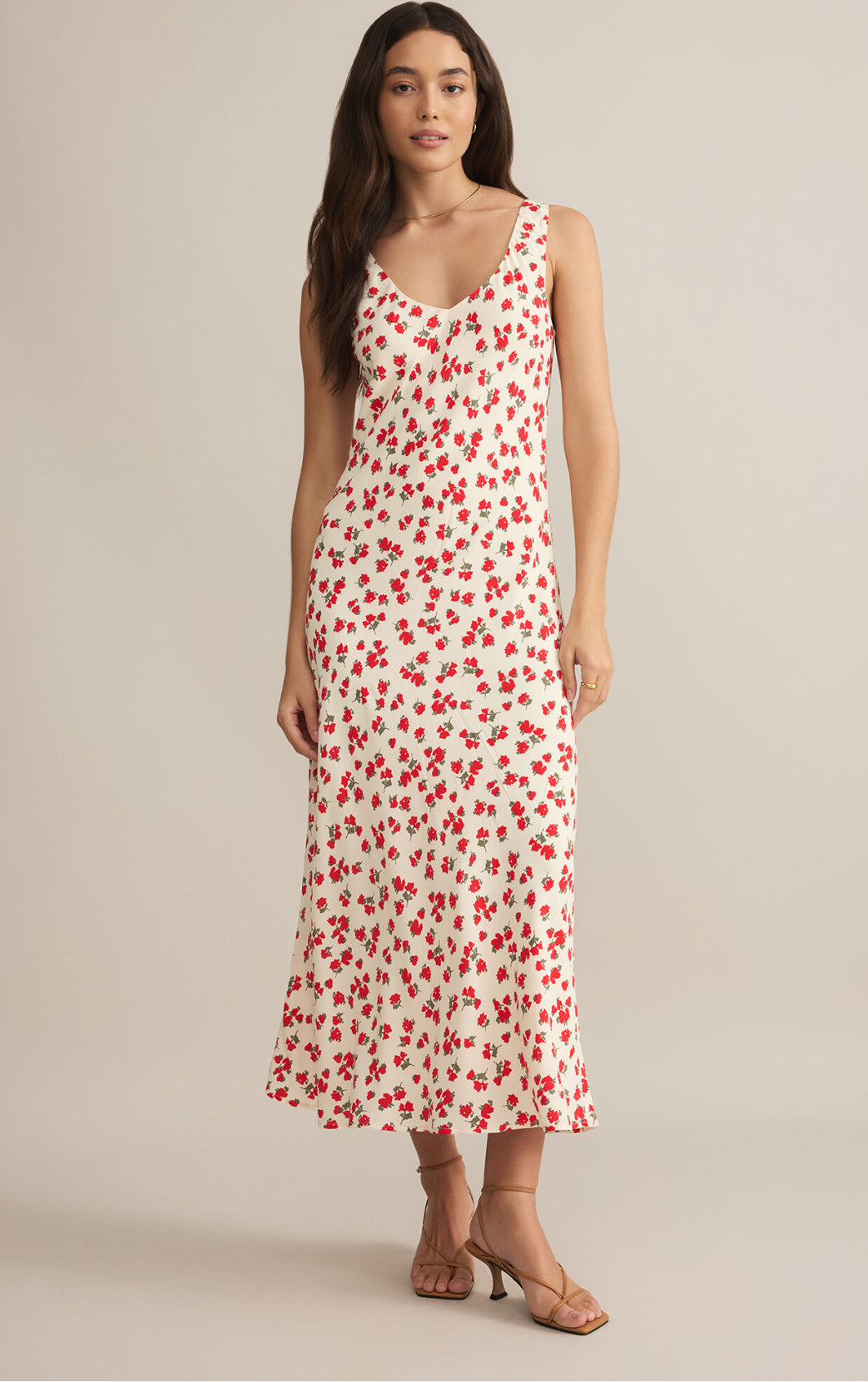 Hana La Rosa Ditsy Maxi Dress