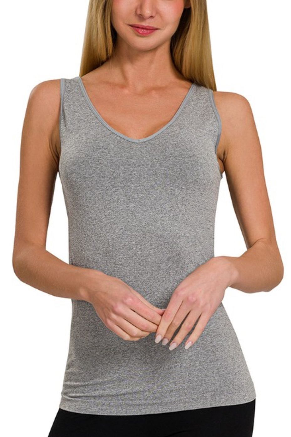 Seamless Tank - Gray