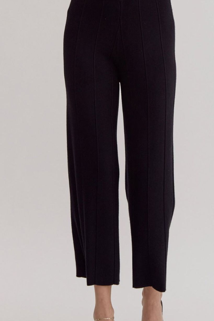 Ribbed High Waist Pants