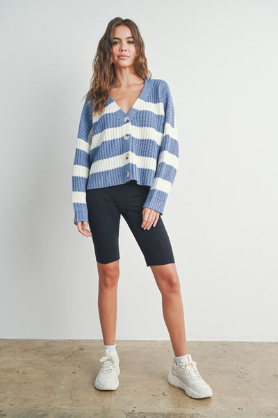 Striped Cardigan