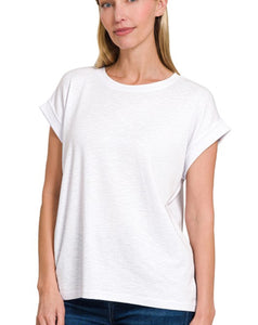 Rolled Sleeve Tee