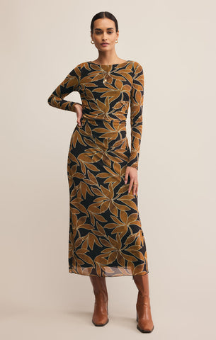 Spellbound Mesh Floral Dress