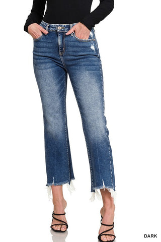 Judy Blue Kick Flare-Dark Wash