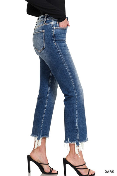 Judy Blue Kick Flare-Dark Wash
