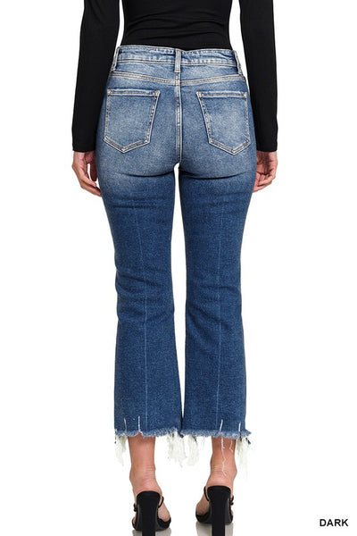 Judy Blue Kick Flare-Dark Wash