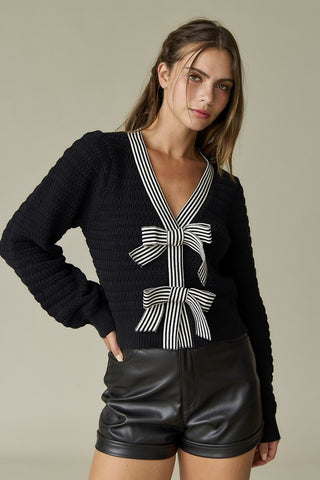 Harper Bow Sweater
