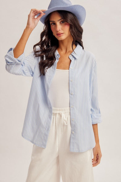 Striped Button Down
