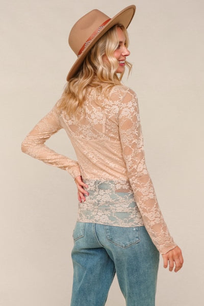 Mesh Lace Top
