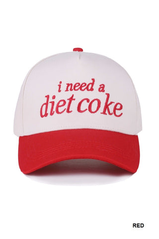 I Need a Diet Coke Hat