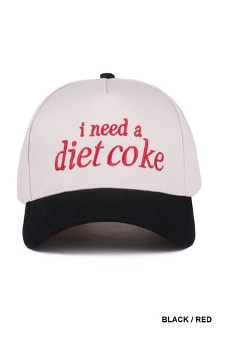 I Need a Diet Coke Hat