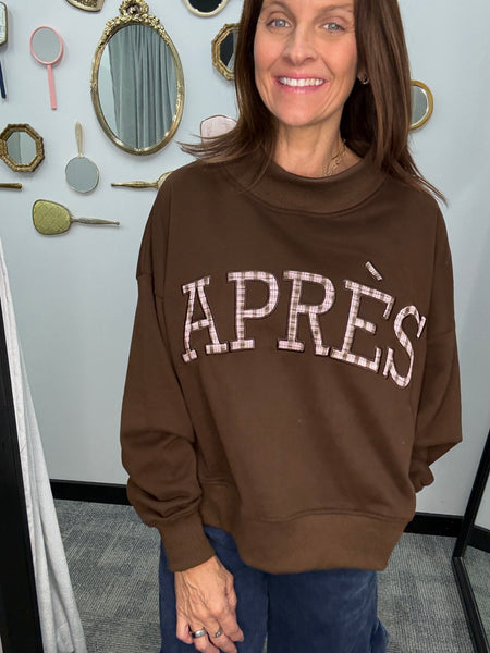 Après Mock Neck Sweatshirt