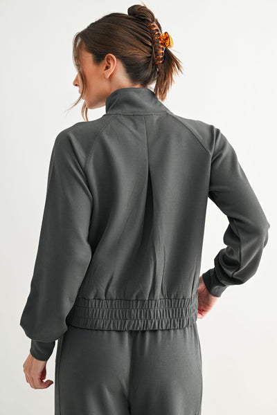 Luxe Zip Up Jacket