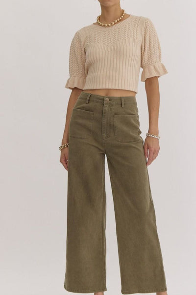 High Waist Wide Leg Jeans