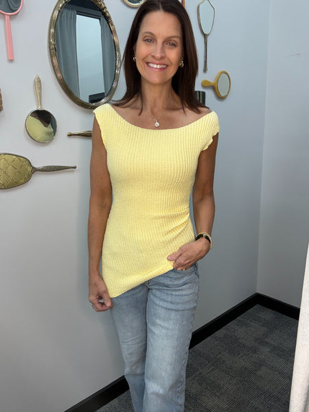 Asymmetric Hem Top