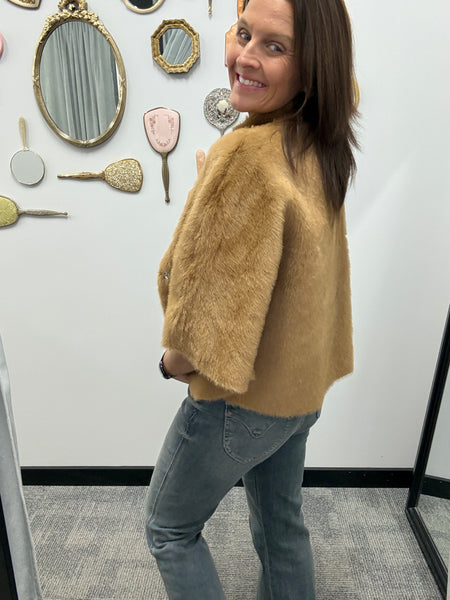Fur Cape Jacket