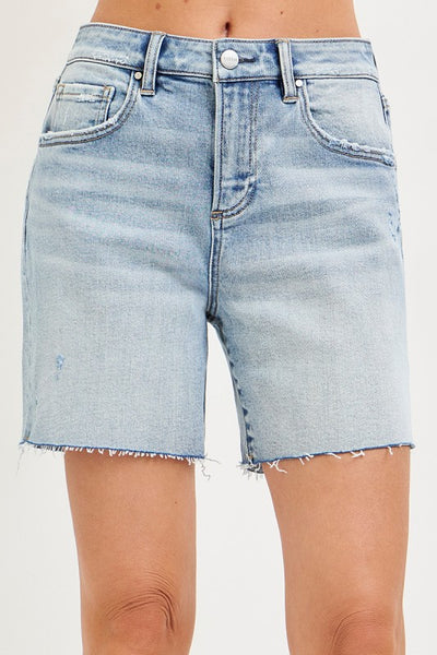 Relaxed Fit Denim Shorts