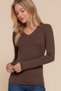 Basic V-Neck Top