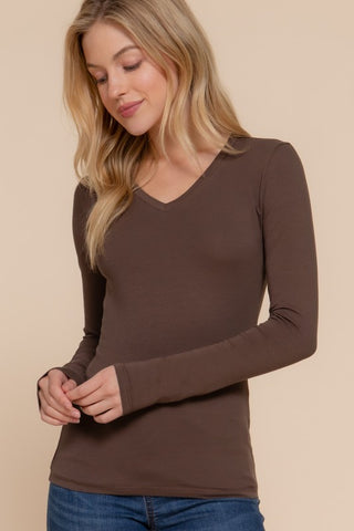 Basic V-Neck Top