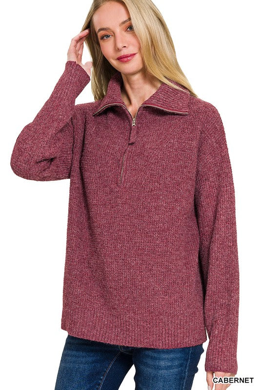 Half Zip Sweater