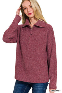 Half Zip Sweater