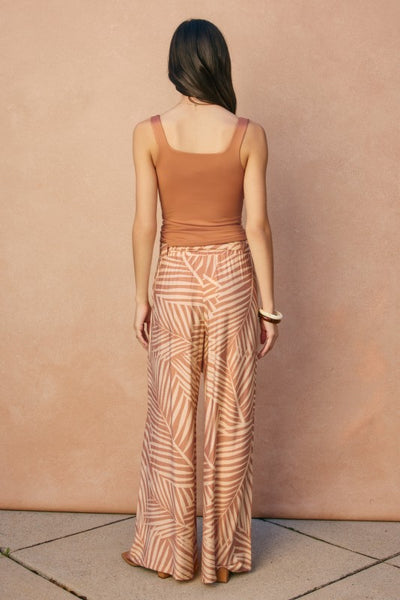 Tropical Leaf Pants