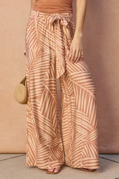 Tropical Leaf Pants