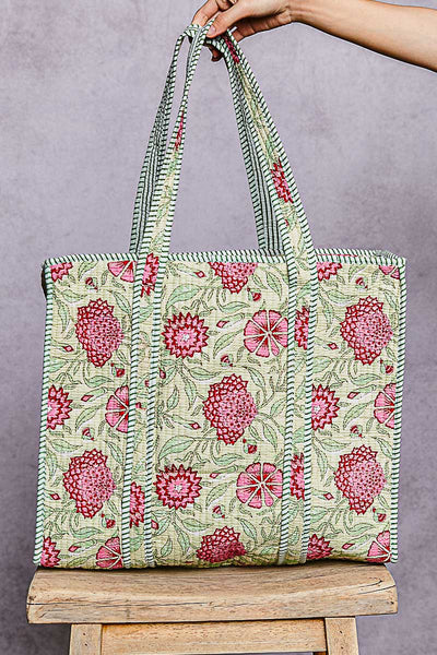 Quilted Tote Bag