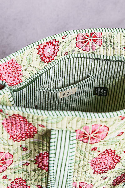 Quilted Tote Bag