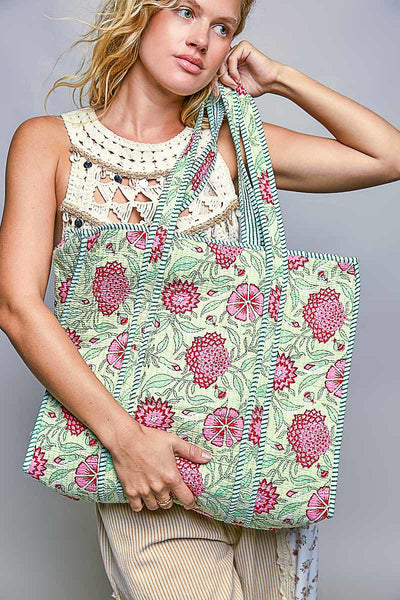 Quilted Tote Bag