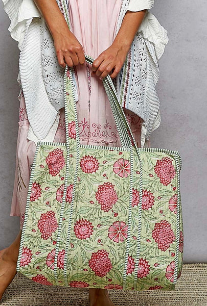 Quilted Tote Bag