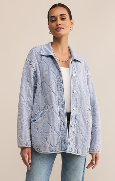 Boulder Knit Denim Jacket