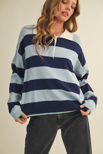 Striped Rugby Shirt