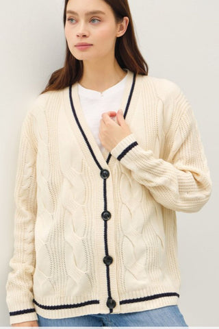 Cable Knit Cardigan