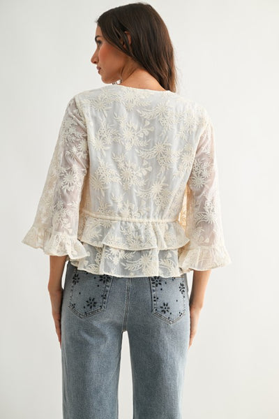 Bell Sleeve Top