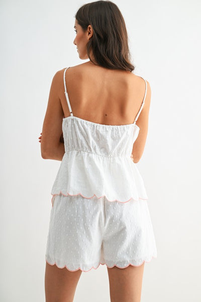 Floral Embroidered Set
