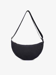 Mason Nylon Sling Bag: Black